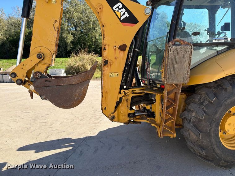 image for item EX1022 2012 Caterpillar 420F backhoe