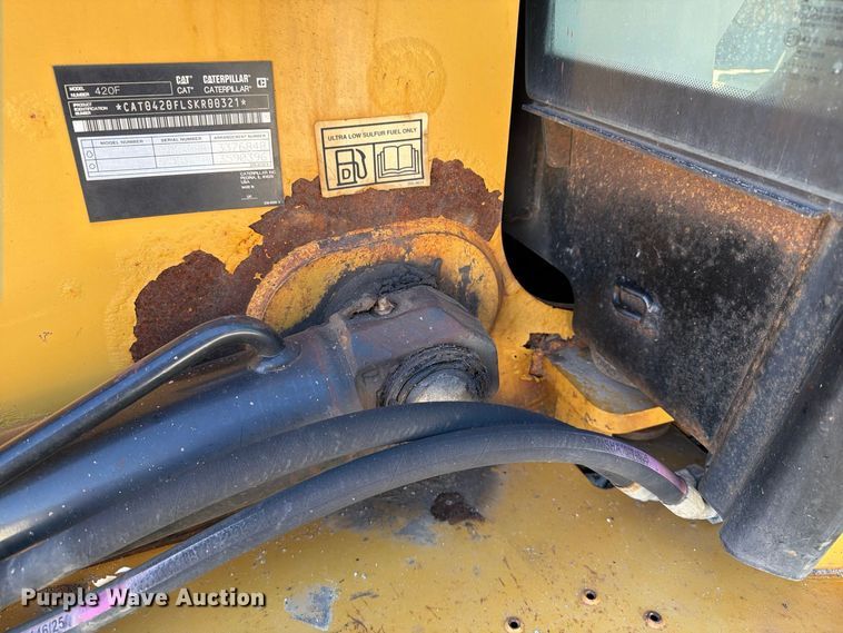 image for item EX1022 2012 Caterpillar 420F backhoe