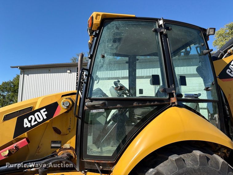 image for item EX1022 2012 Caterpillar 420F backhoe