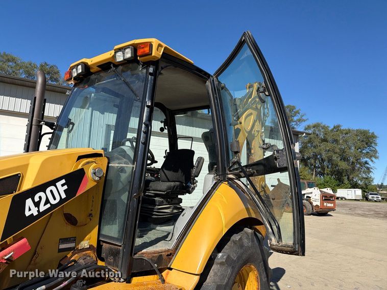 image for item EX1022 2012 Caterpillar 420F backhoe