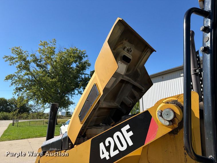 image for item EX1022 2012 Caterpillar 420F backhoe