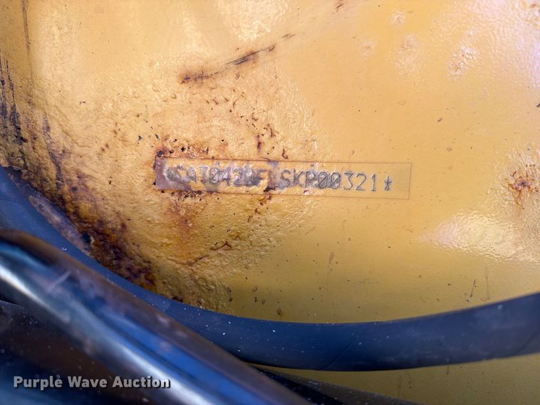 image for item EX1022 2012 Caterpillar 420F backhoe