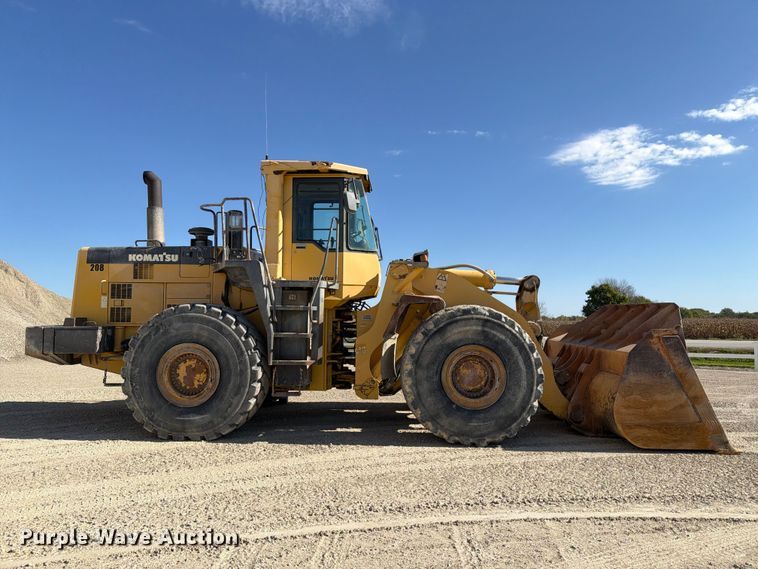 image for item EX1027 2002 Komatsu WA500-3LK wheel loader