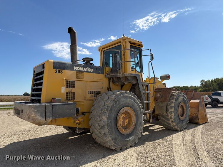 image for item EX1027 2002 Komatsu WA500-3LK wheel loader