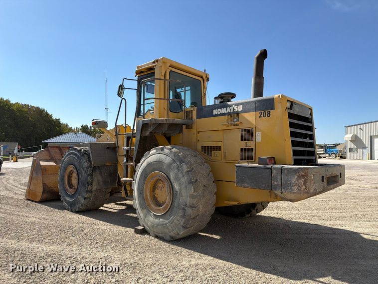 image for item EX1027 2002 Komatsu WA500-3LK wheel loader
