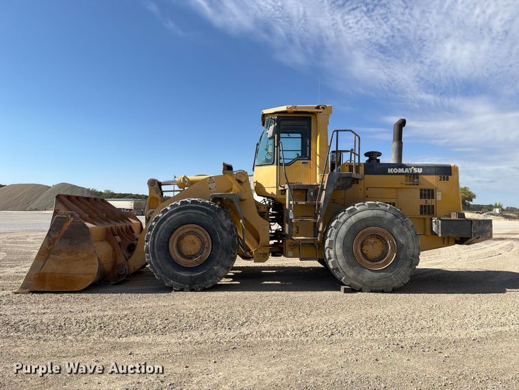 image for item EX1027 2002 Komatsu WA500-3LK wheel loader