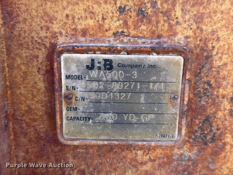 image for item EX1027 2002 Komatsu WA500-3LK wheel loader
