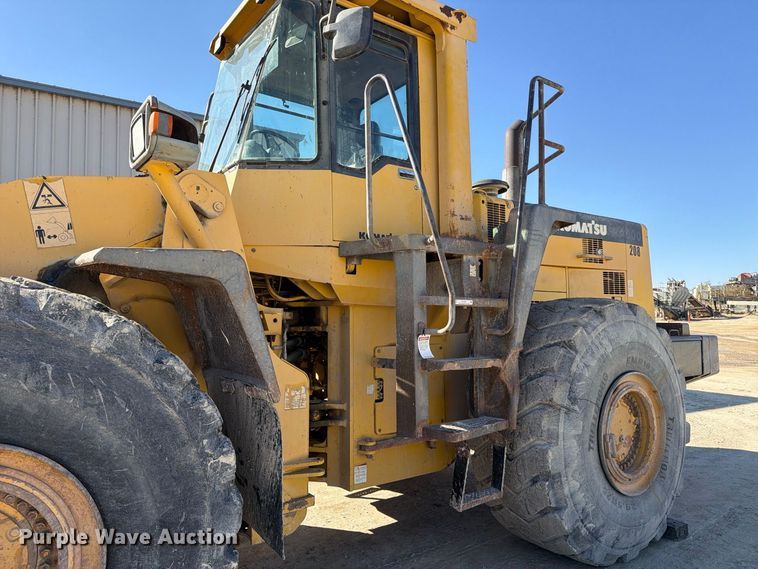 image for item EX1027 2002 Komatsu WA500-3LK wheel loader