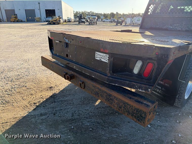 image for item EX1028 2016 RAM 5500 Crew Cab flatbed truck