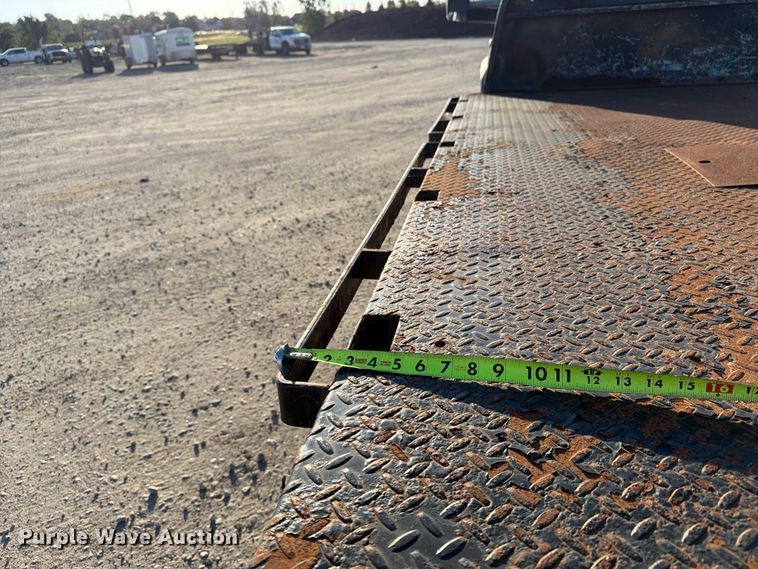 image for item EX1028 2016 RAM 5500 Crew Cab flatbed truck