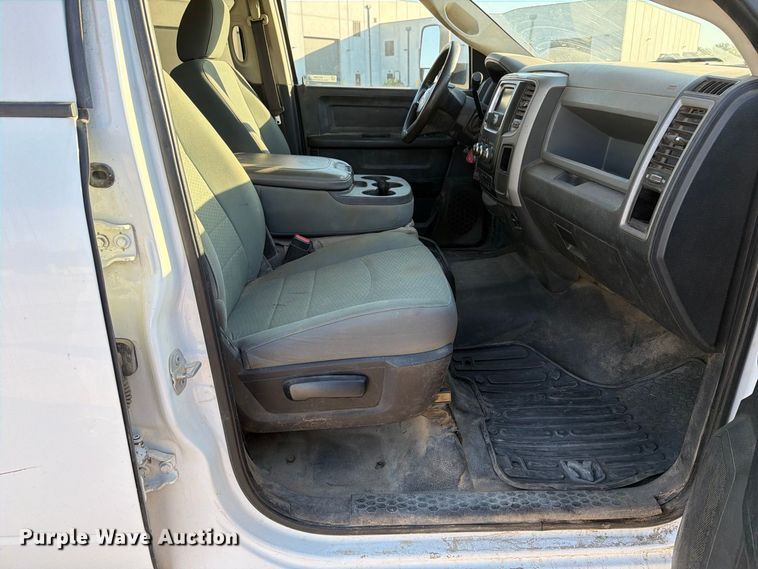 image for item EX1028 2016 RAM 5500 Crew Cab flatbed truck