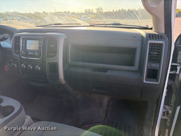 image for item EX1028 2016 RAM 5500 Crew Cab flatbed truck