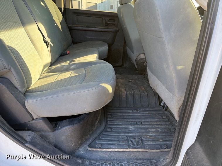 image for item EX1028 2016 RAM 5500 Crew Cab flatbed truck