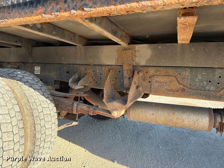 image for item EX1028 2016 RAM 5500 Crew Cab flatbed truck
