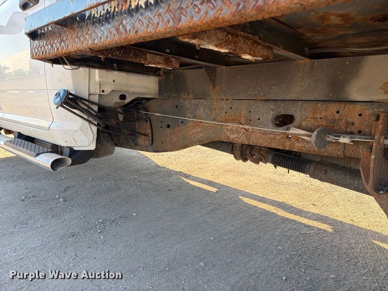 image for item EX1028 2016 RAM 5500 Crew Cab flatbed truck