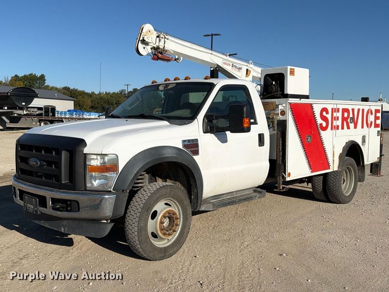 image for item EX1029 2008 Ford F550 utility / service truck