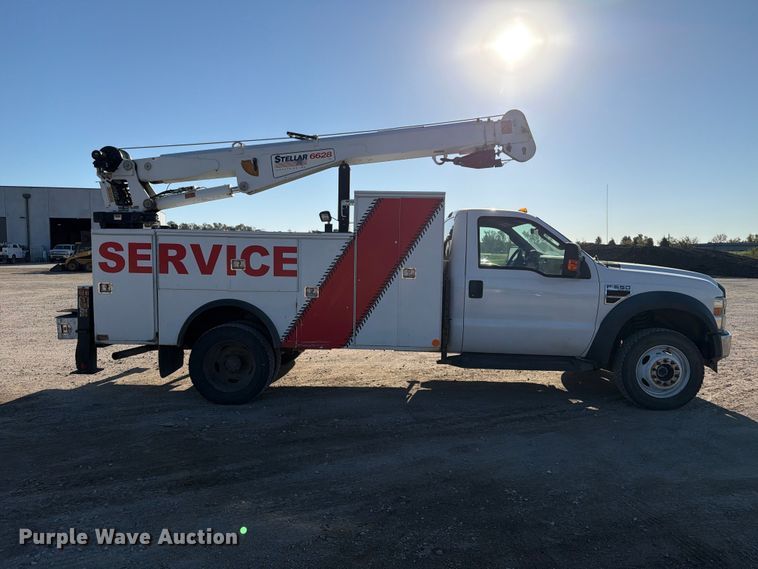 image for item EX1029 2008 Ford F550 utility / service truck
