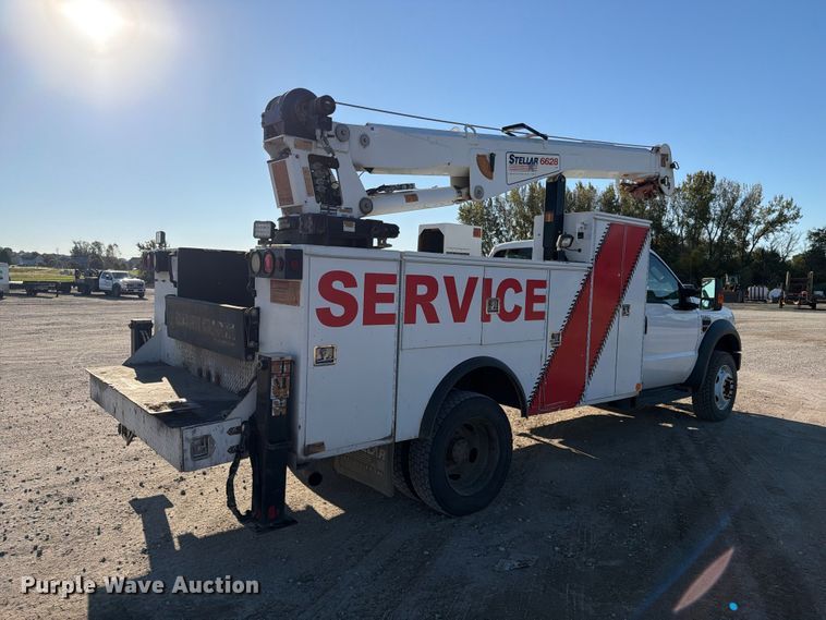 image for item EX1029 2008 Ford F550 utility / service truck
