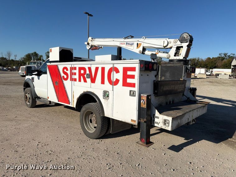 image for item EX1029 2008 Ford F550 utility / service truck