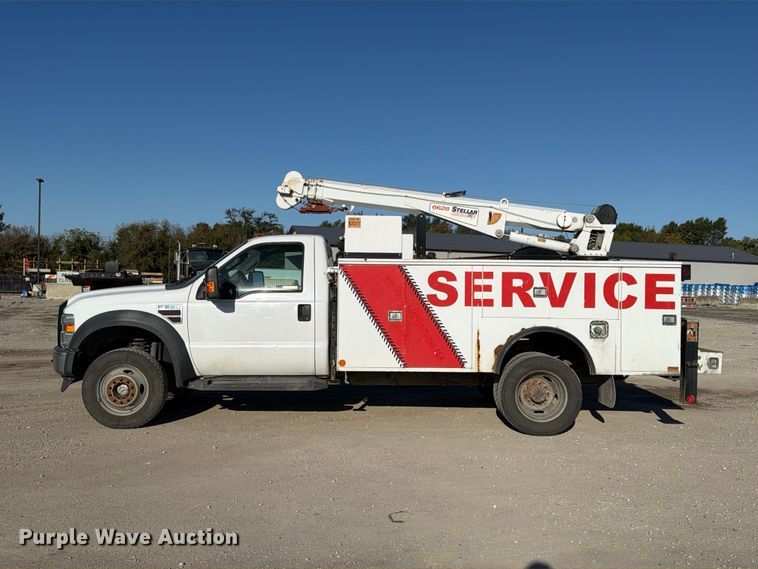 image for item EX1029 2008 Ford F550 utility / service truck