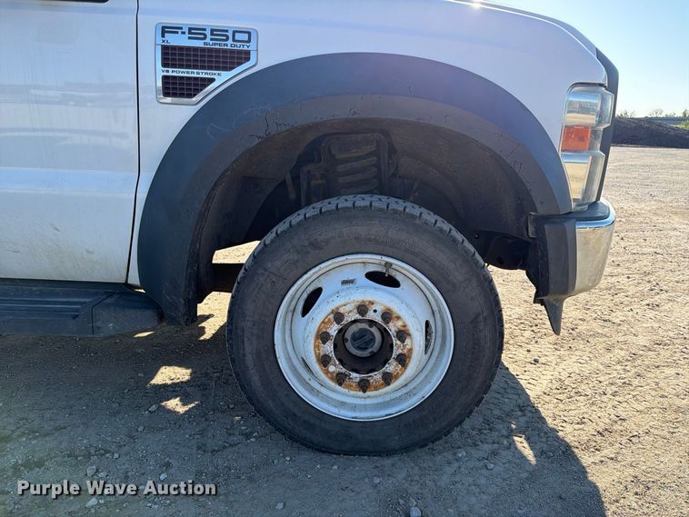image for item EX1029 2008 Ford F550 utility / service truck