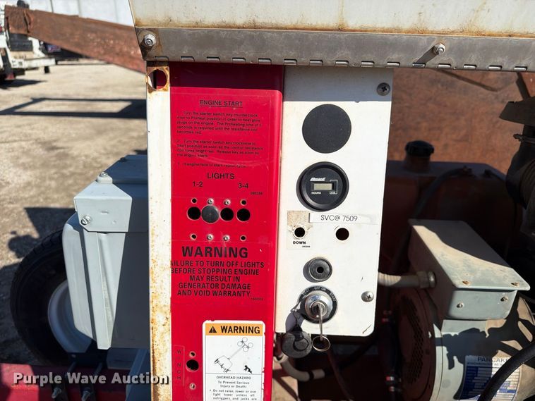 image for item EX1032 Allmand XSE-090100 light plant