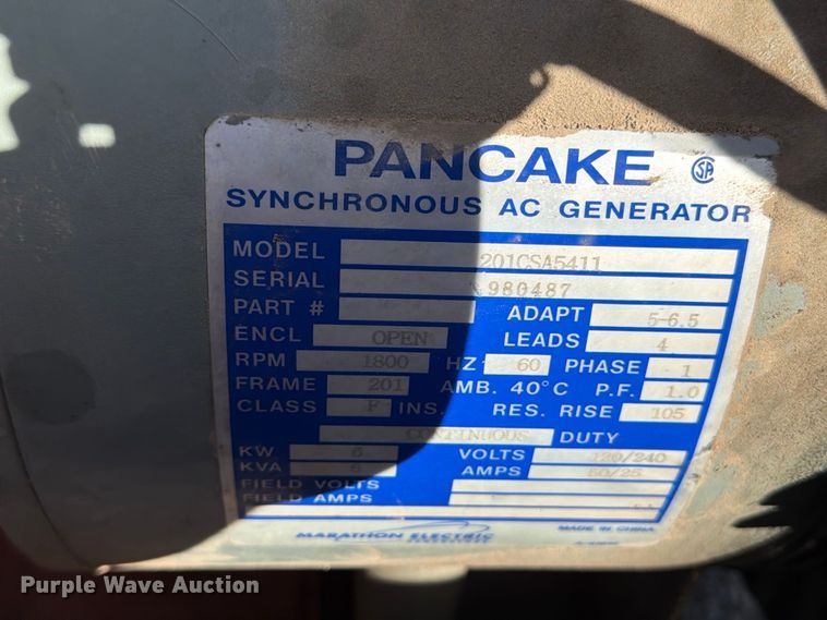 image for item EX1032 Allmand XSE-090100 light plant