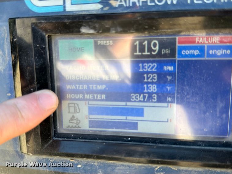 image for item EX1038 Airman PDS400S-6E1 air compressor