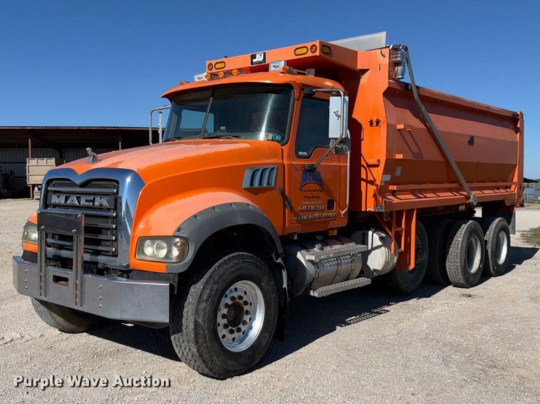 image for item EX2350 2007 Mack CTP 713 dump truck