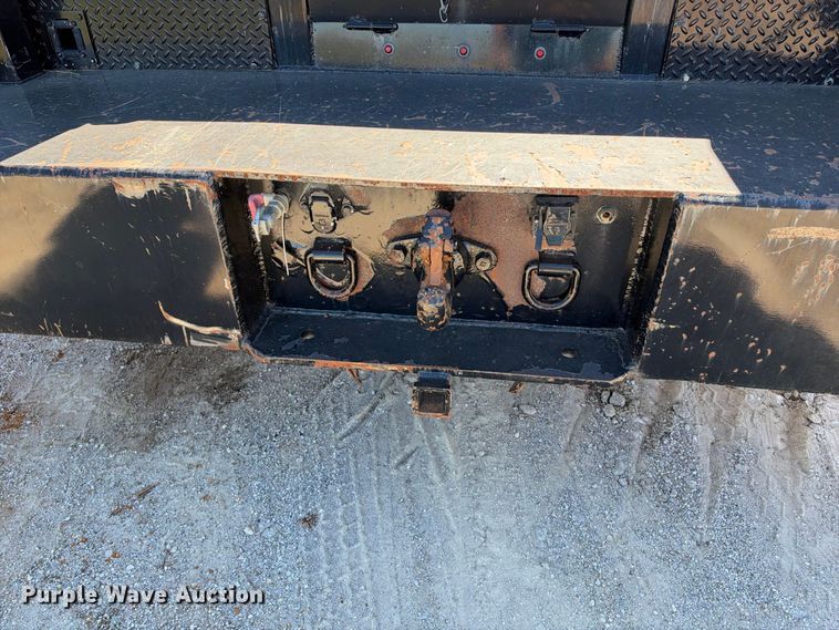 image for item EX2354 2006 International WorkStar 7400 Crew Cab flatbed truck