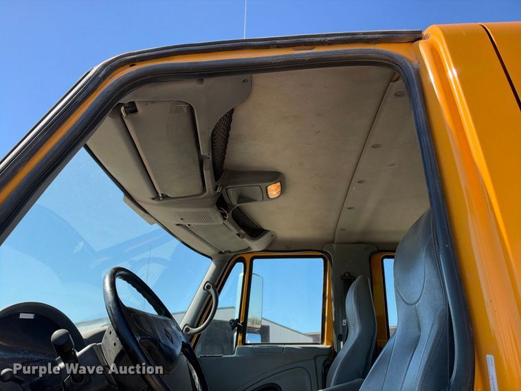 image for item EX2354 2006 International WorkStar 7400 Crew Cab flatbed truck