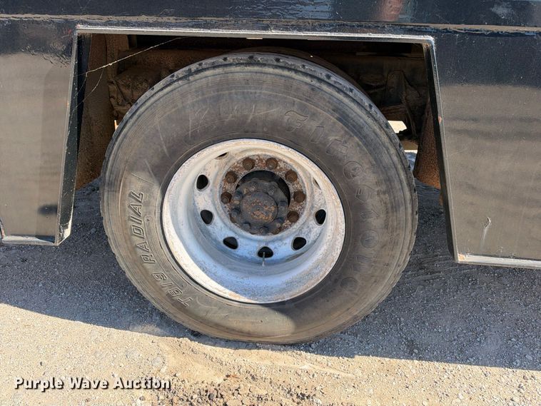 image for item EX2354 2006 International WorkStar 7400 Crew Cab flatbed truck