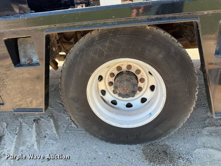 image for item EX2354 2006 International WorkStar 7400 Crew Cab flatbed truck