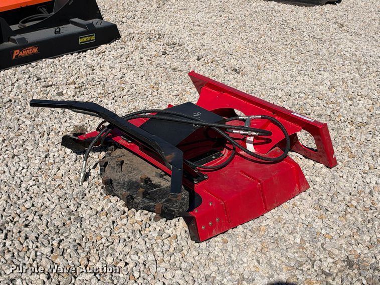 image for item EX2410 2025 Giyi skid steer disc mulcher