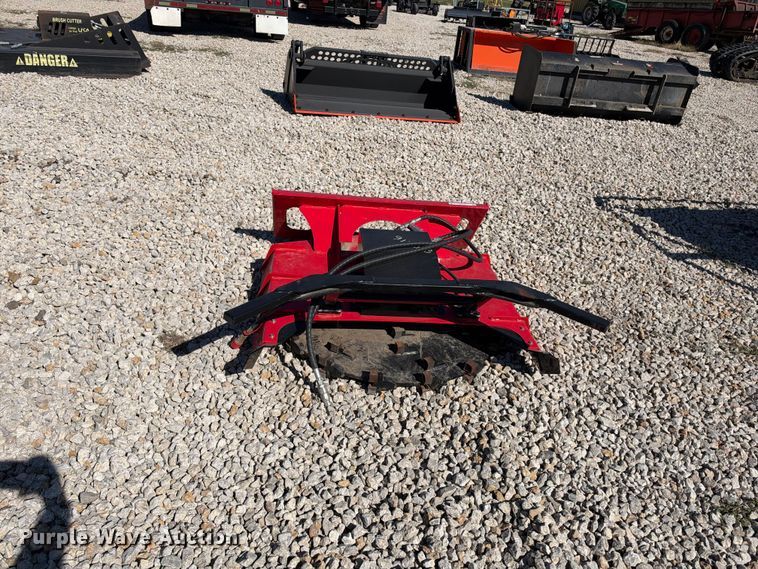 image for item EX2410 2025 Giyi skid steer disc mulcher