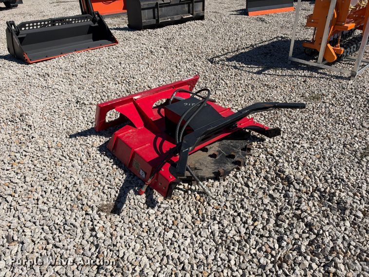 image for item EX2410 2025 Giyi skid steer disc mulcher