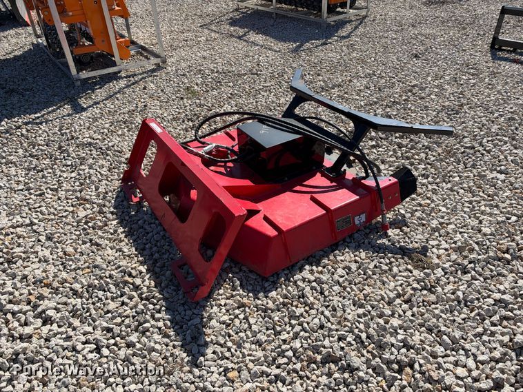 image for item EX2410 2025 Giyi skid steer disc mulcher