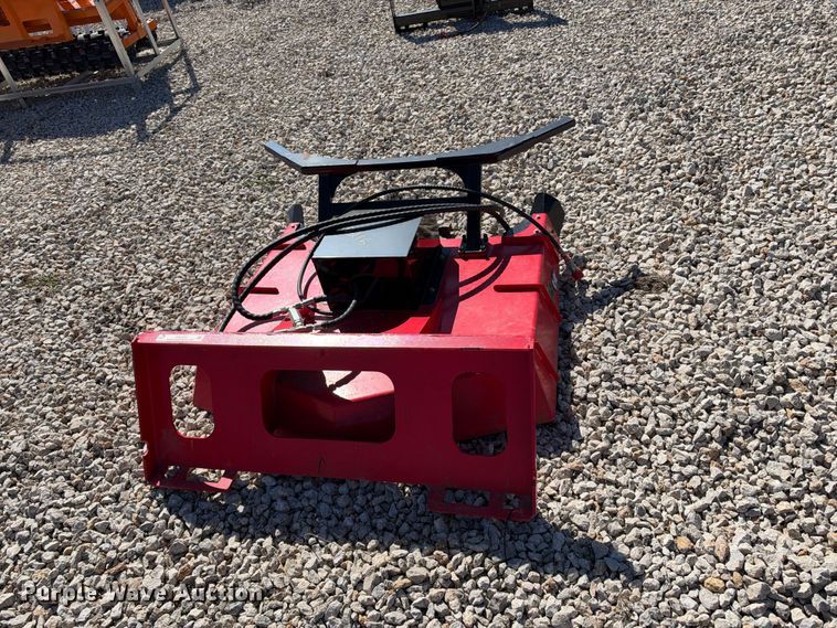image for item EX2410 2025 Giyi skid steer disc mulcher