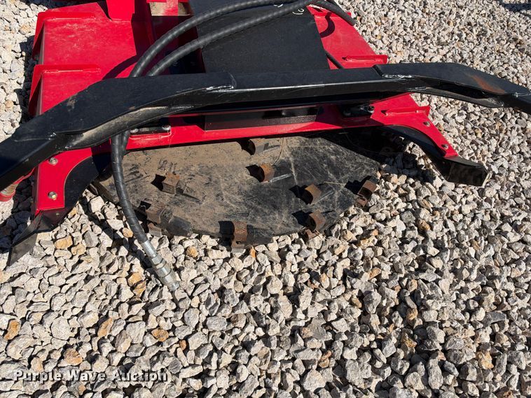 image for item EX2410 2025 Giyi skid steer disc mulcher
