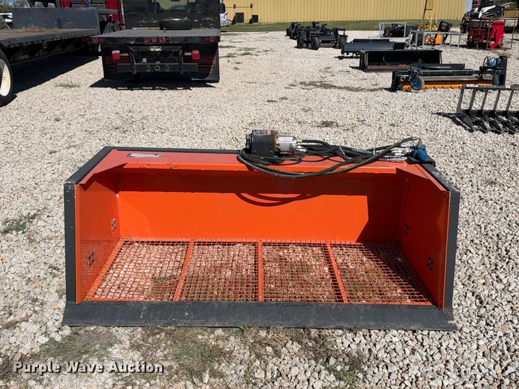 image for item EX2412 Pabreak skid steer vibrating screen bucket
