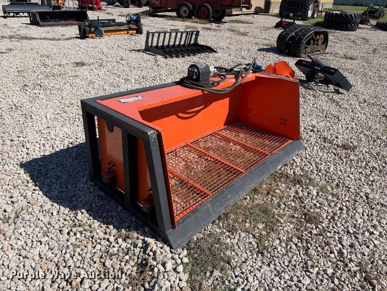 image for item EX2412 Pabreak skid steer vibrating screen bucket