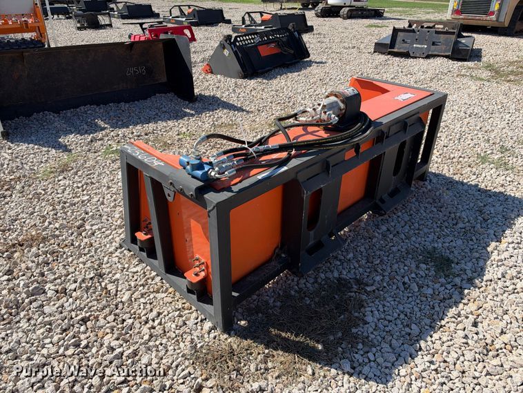 image for item EX2412 Pabreak skid steer vibrating screen bucket