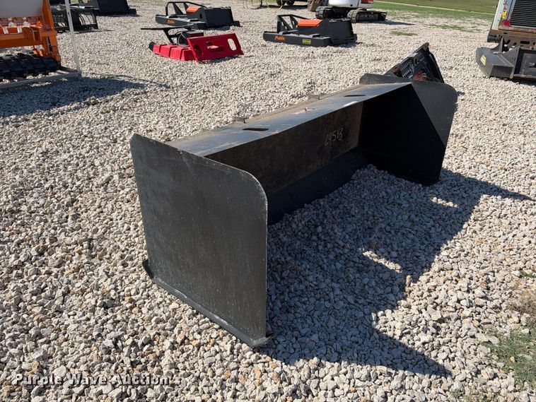 image for item EX2413 Pabreak skid steer snow pusher