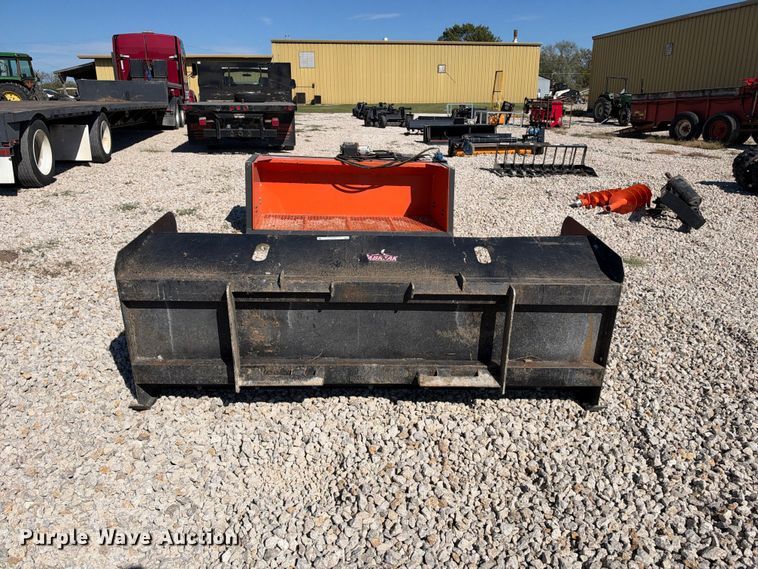 image for item EX2413 Pabreak skid steer snow pusher