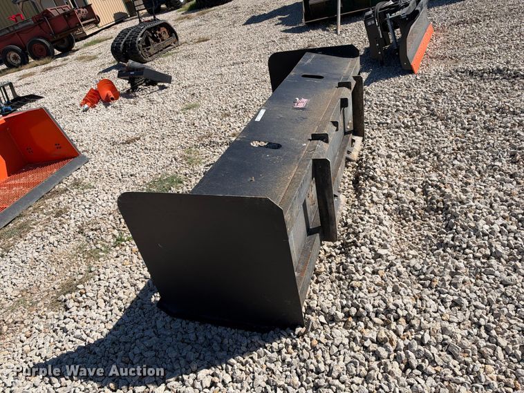 image for item EX2413 Pabreak skid steer snow pusher