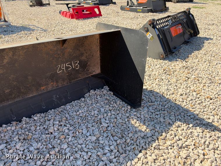 image for item EX2413 Pabreak skid steer snow pusher