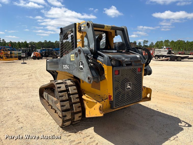 image for item EX3050 2019 John Deere 325G tracked skid steer loader