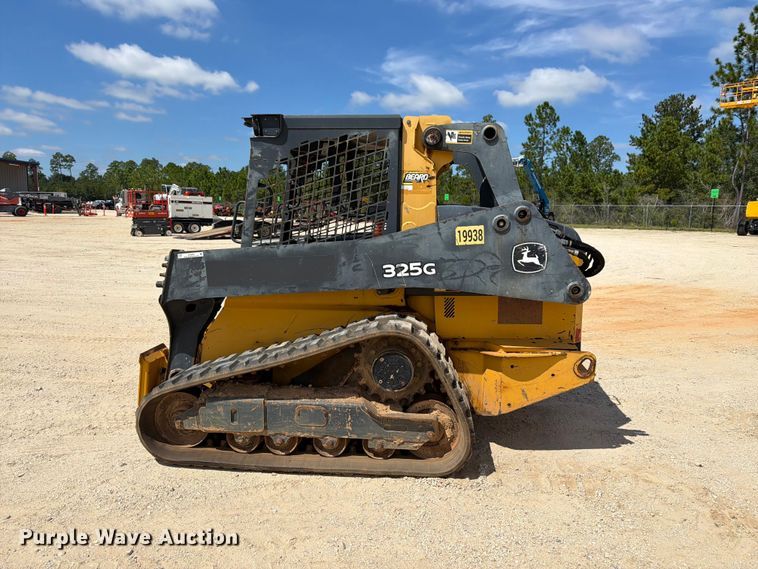 image for item EX3050 2019 John Deere 325G tracked skid steer loader
