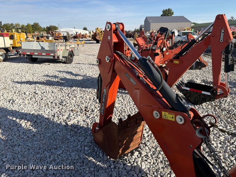image for item EX4636 2018 Ditch Witch BH120 backhoe attachment