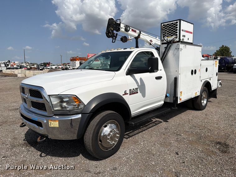 2015 RAM 5500HD utility / service truck